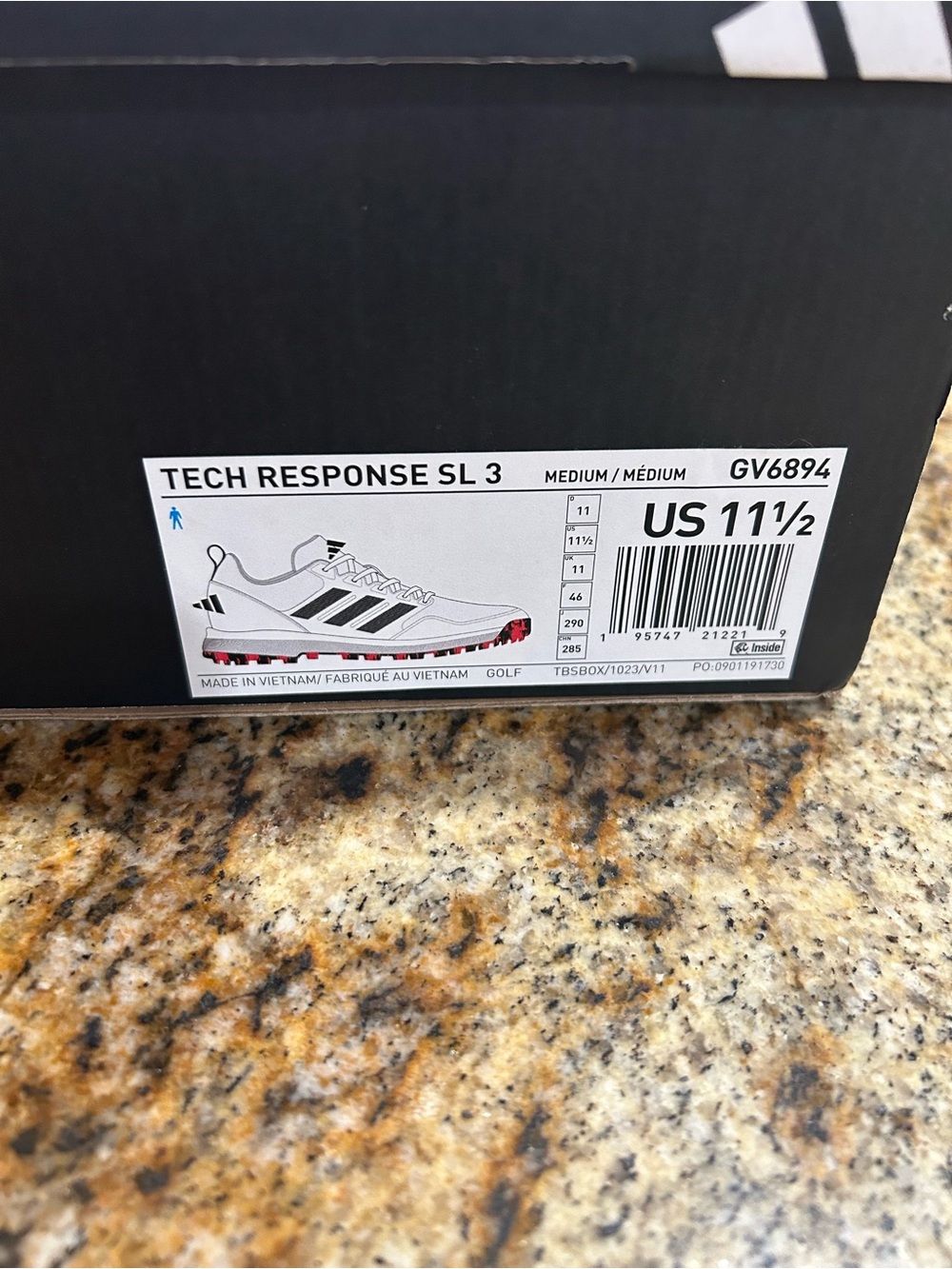 Mens Adidas Golf Shoes - Picture 6 of 6